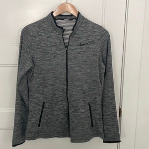 Nike golf dri-fit zip up,  size medium EUC